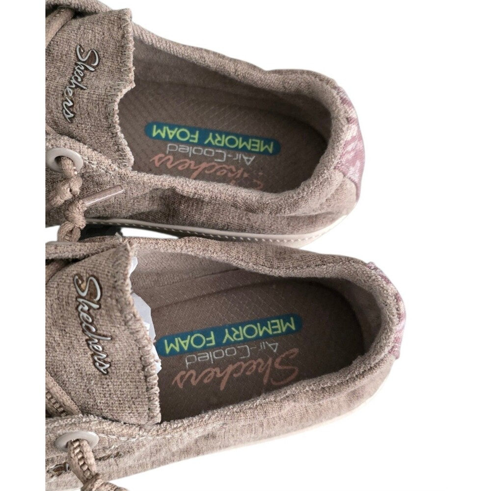 Skechers Madison Ave Sneakers Womens Size 7.5 Taupe Slip On Shoes - Picture 7 of 12